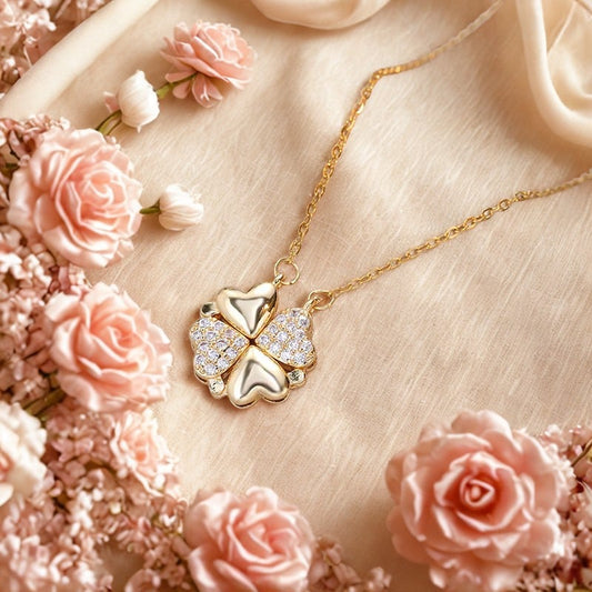 ADRIA · L'Or et les Étoiles — Collier Transformable 2-en-1